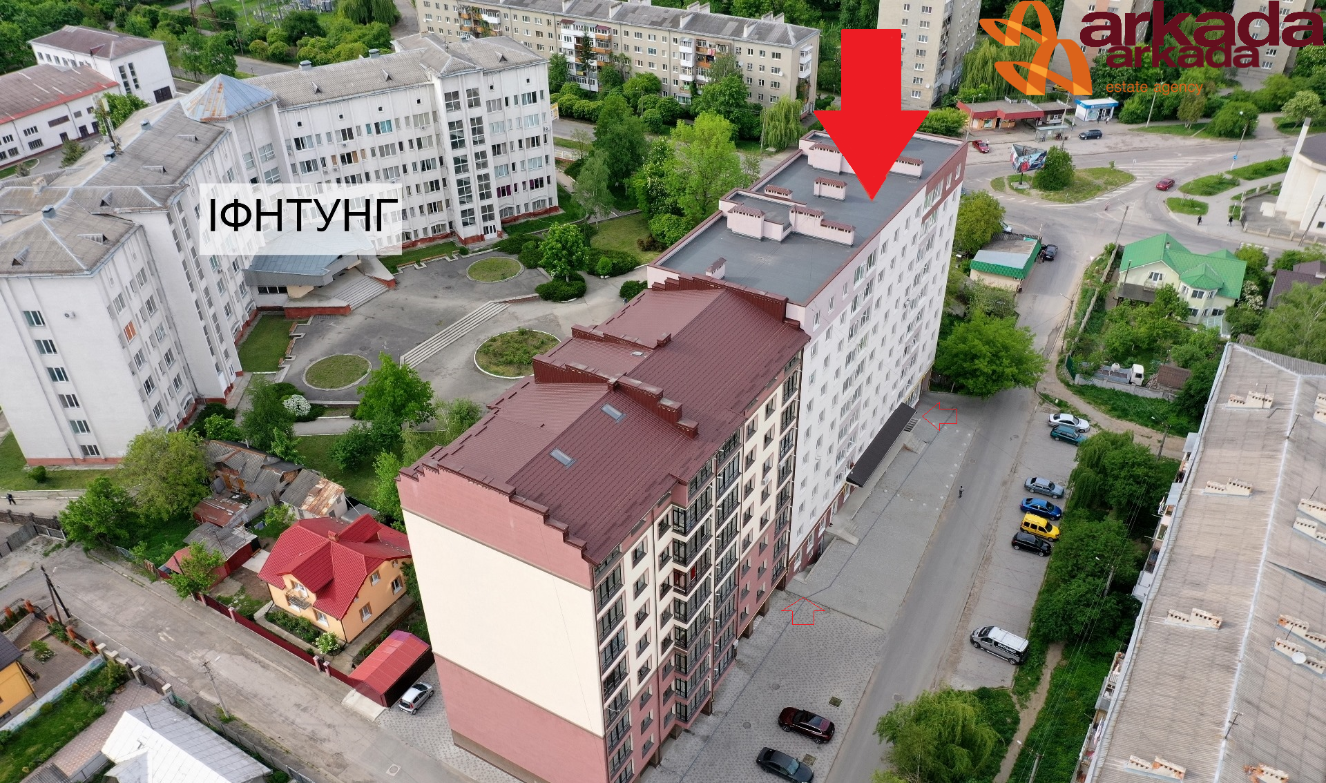 Комерційне приміщення вул. Сніжна – Берегова біля ІФНТУНГ напівцоколь