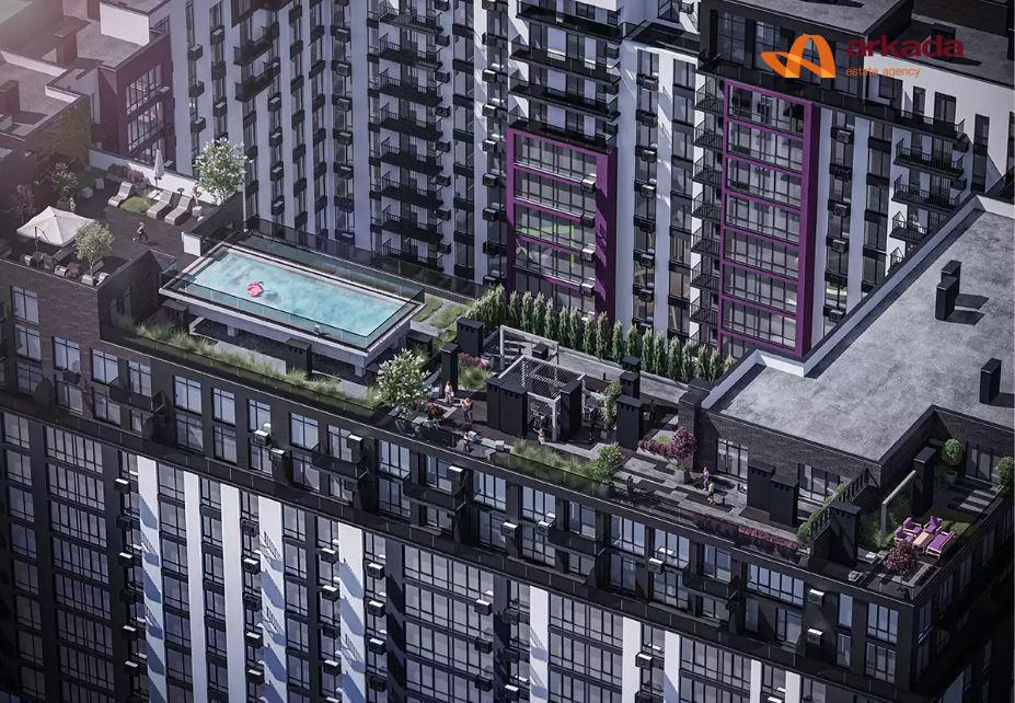 1кім.квартира 40.5м2 в ЖК поряд з міським озером