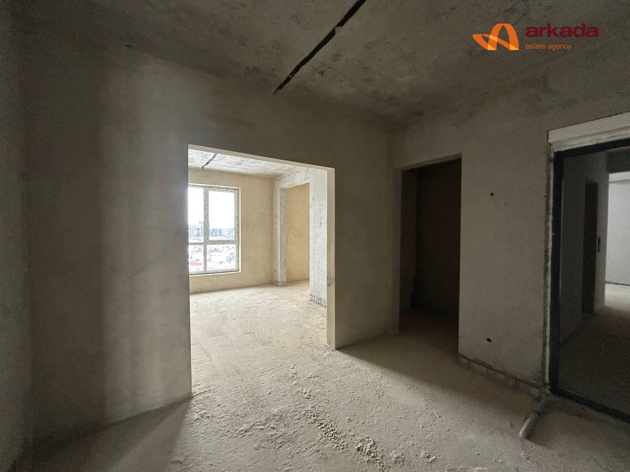 Продаж просторої 2-кімнатної квартири з кухнею-студією в Затишній локації!