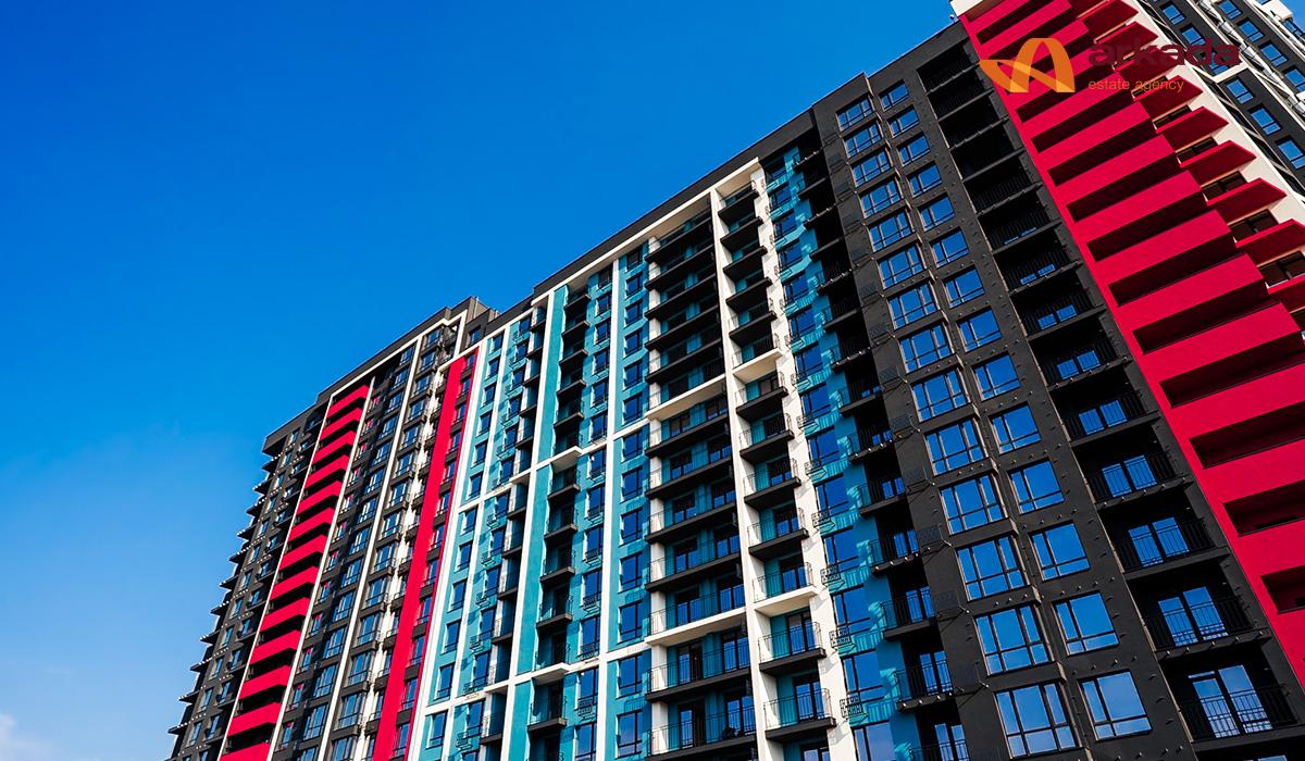 Продається 1-кімнатна квартира в ЖК “SkyGarden” 44 м.кв.