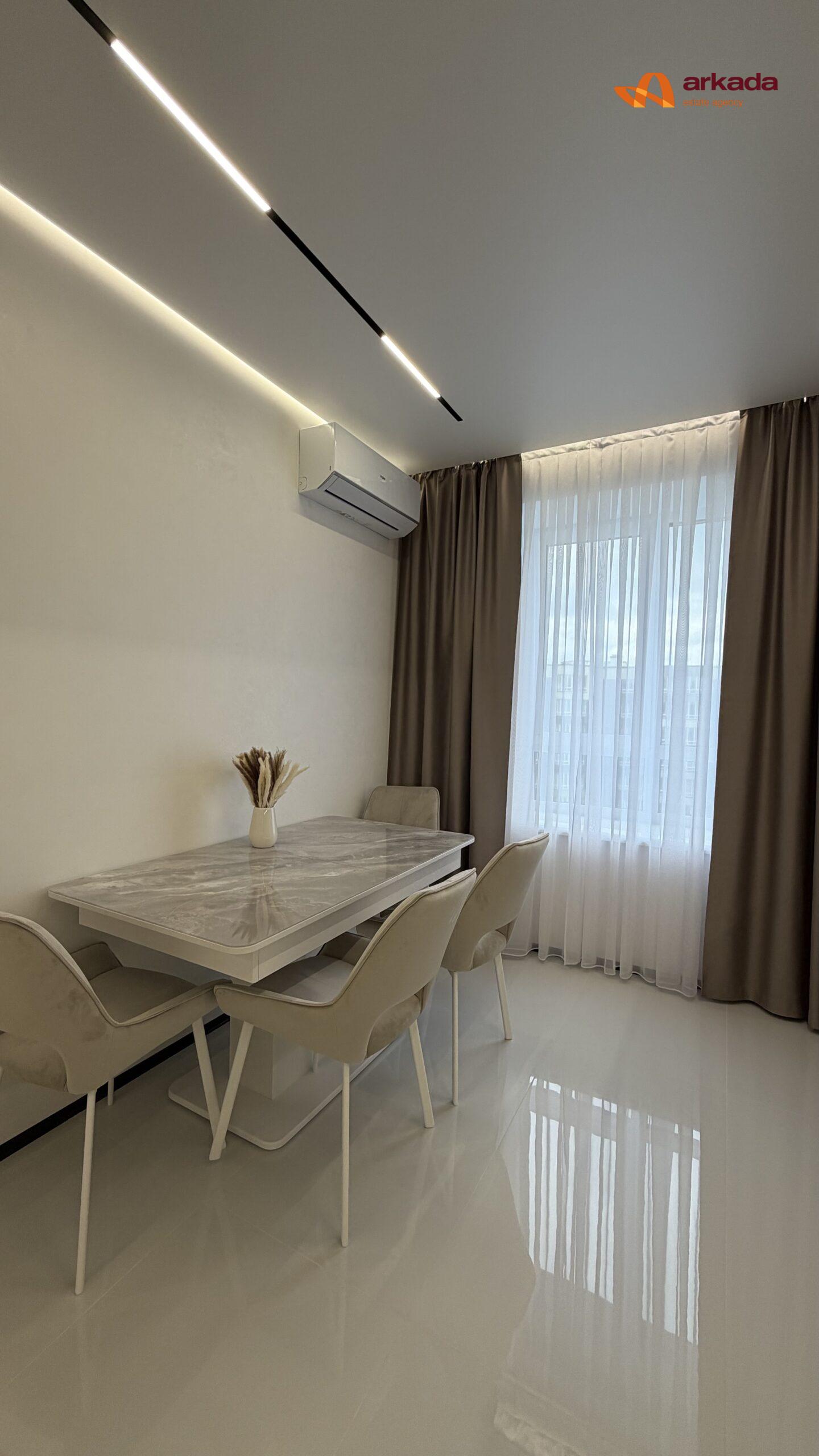 3кім з ремонтом та меблями біля озера, жк Millennium