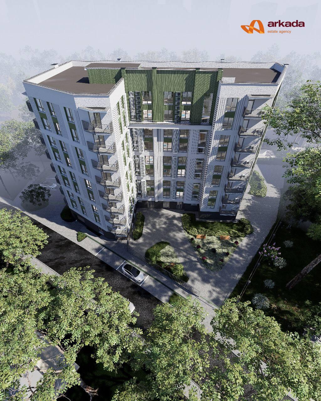 1к. ЖК Green Park вул. Миру – Селянська Р-н ТЦ Арсен Епіцентр