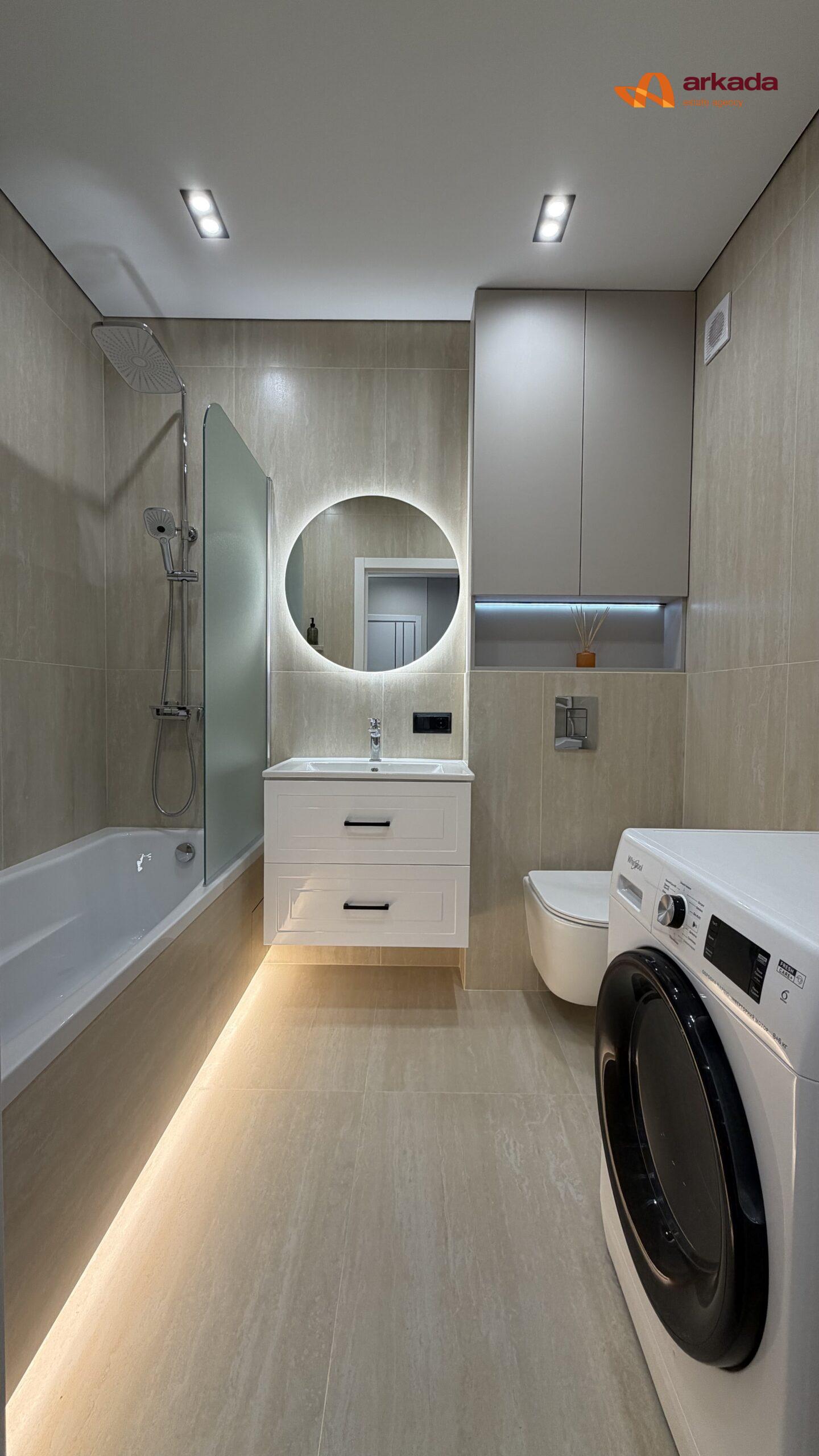 1,5кім в жк біля озера, Manhattan, 6будинок