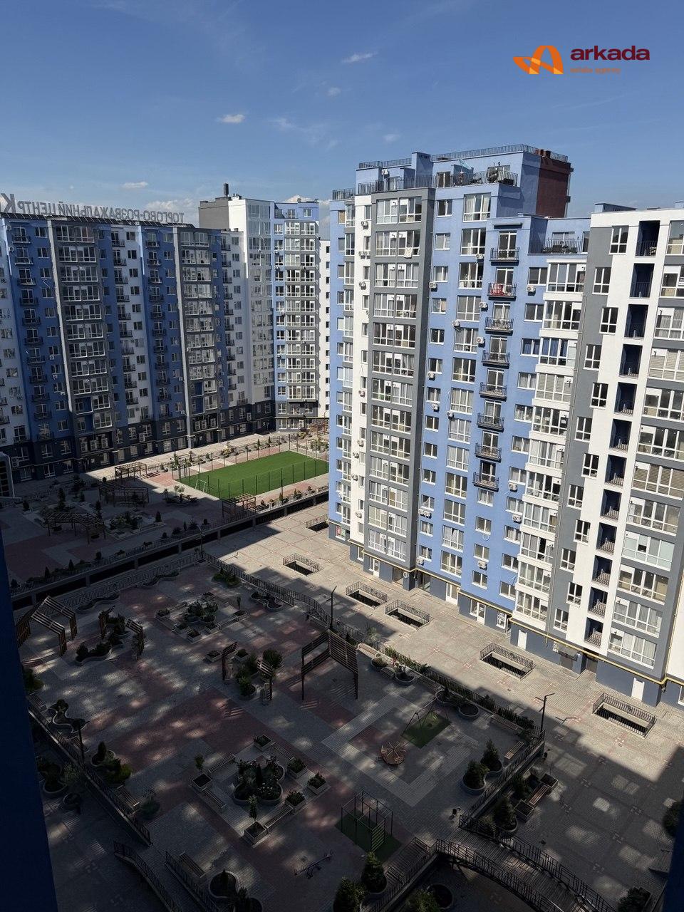 2К 75м2 в новобудові. Центральна частина міста.