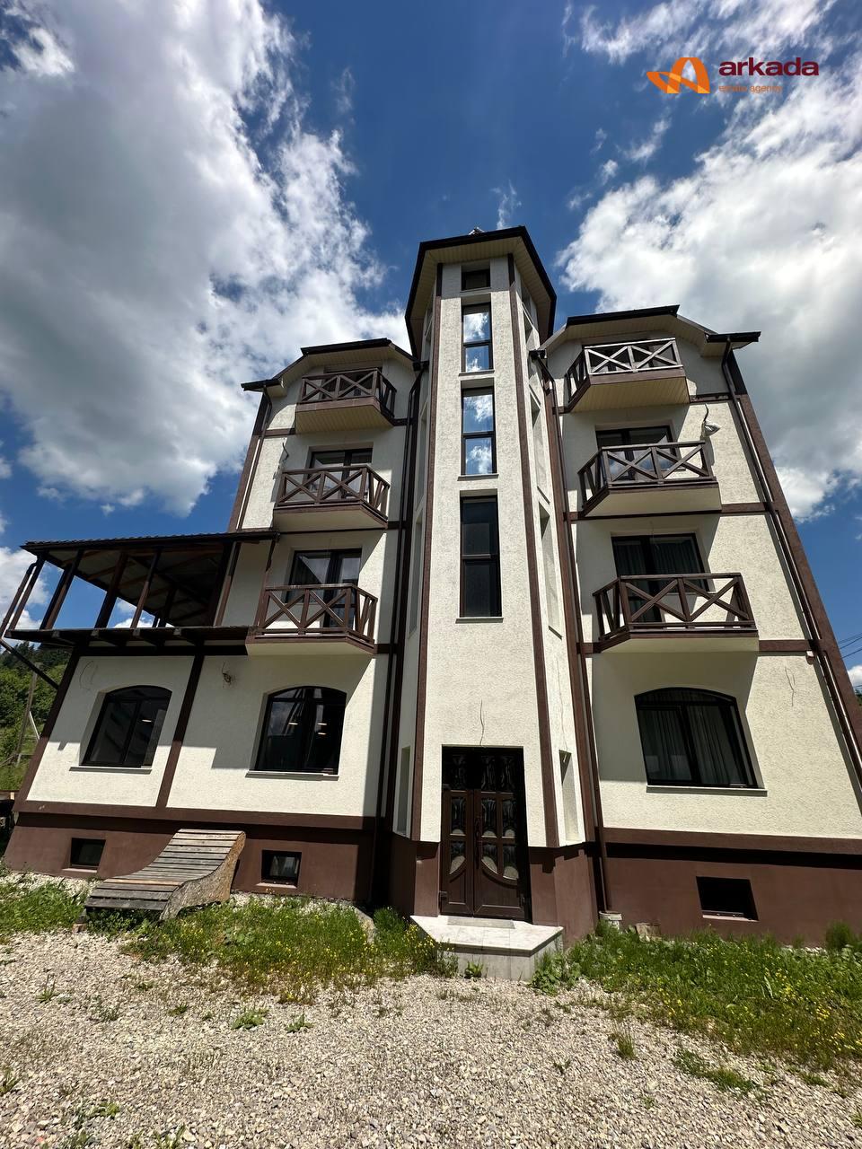 Продається новий готель в серці Буковелю, с.Поляниця